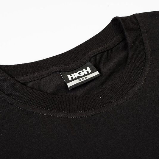 Camisetas Masculina High Pack com 3 Manga Curta sem Estampa - Preto