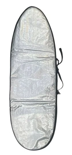 Capa De Prancha De Surf Refletiva SDA Fish - Cinza