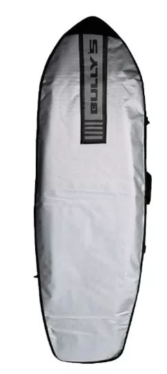 Capa De Prancha Refletiva Bullys Fish 5,11 - Preto/Cinza