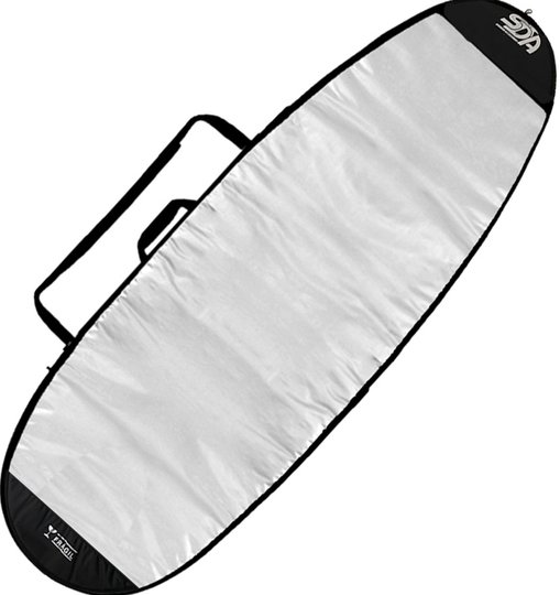 Capa SDA Viagem Reflexiva Surf Fish - Cinza/Preto