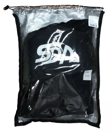 Capa Toalha Sda Fish 5'10 - Preto