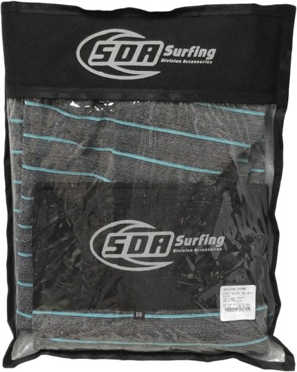 Capa Toalha SDA para Prancha de Surf Bodyboard – Chumbo/Verde