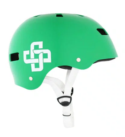 Capacete Niggli Fita Branca Pro - Verde