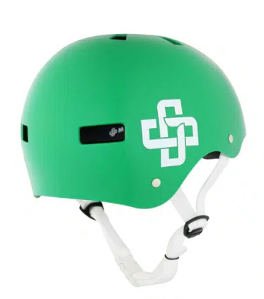 Capacete Niggli Fita Branca Pro - Verde
