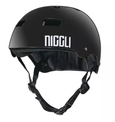 Capacete Niggli Fita Pro Brilho - Preto