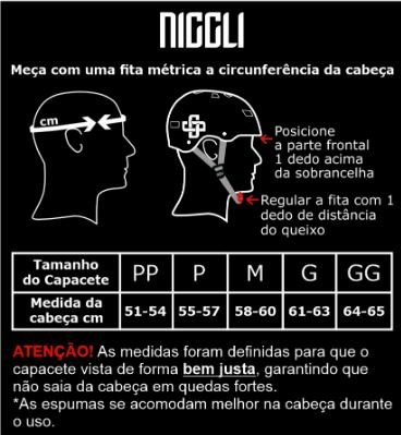 Capacete Niggli IRON PRO BRILHO PRETO/CAMUFLADO