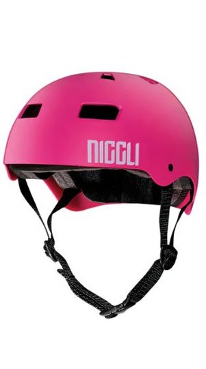 Capacete Niggli Magenta N1 - Rosa Fosco