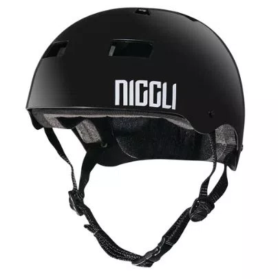 Capacete Niggli N1 Brilho - Preto
