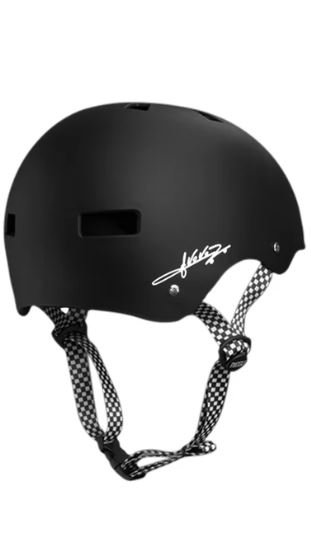 Capacete Niggli Pro Edgard Vovô Pro Model - Preto Fosco