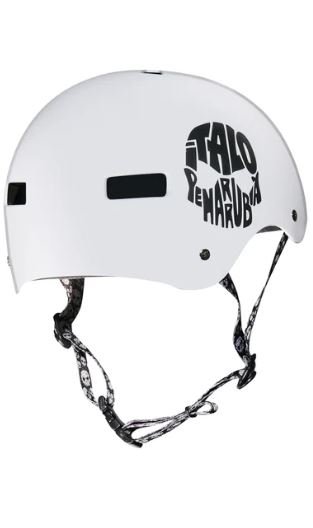 Capacete Niggli Pro Model Italo Penarrubia - Branco