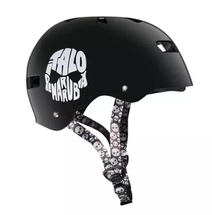 Capacete Pro Niggli Model Italo Pernarrubia - Preto Brilho