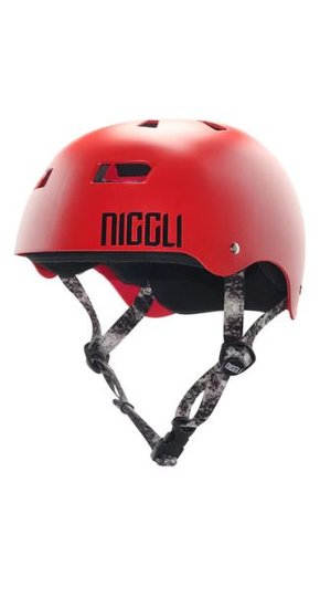 Capacete Pro Niggli Rony Gomes Pro Model - Vermelho Fosco