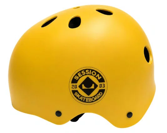 Capacete Session Classic - Amarelo Bandeira