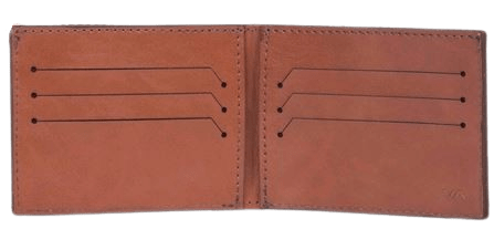 CARTEIRA RVCA CEDAR BIFOLD II - MARROM