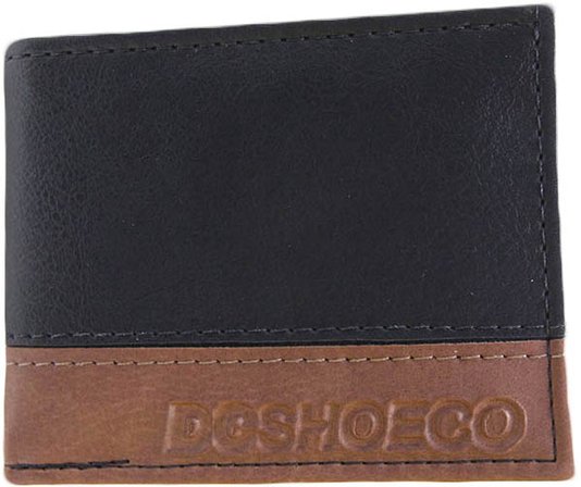 Carteira DC Divide - Preto/Marrom