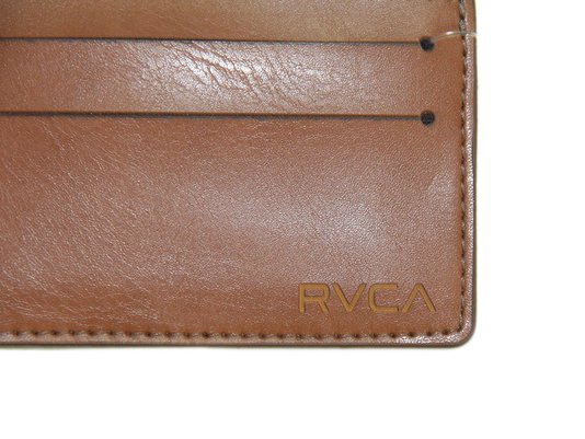 Carteira RVCA Linden Card - Marrom
