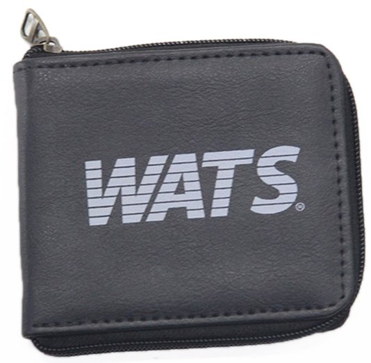 Carteira Wats Logo Recorte - Preto