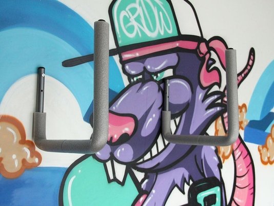 Suporte Rack para Prancha de Surf Feeton Comporta 5 Unidades - Cinza