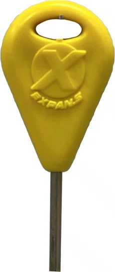 Chave de Quilha Expans para prancha de Surf original - Amarelo