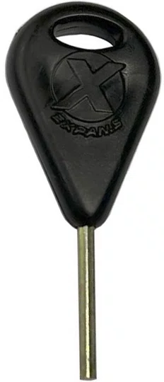 Chave de Quilha Expans para prancha de Surf original - Preto