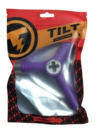 Chave Tilt Y Para Skate 10MM Rosca Cossinete - Roxo