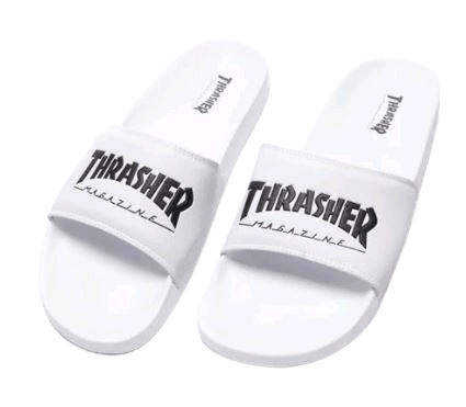 Chinelo Feminino Thrasher - Branco