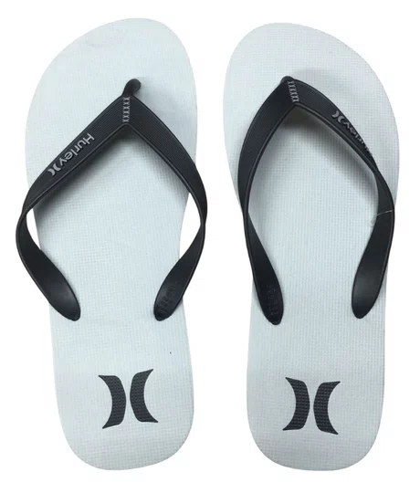 Chinelo Hurley Icon - Cinza/Preto