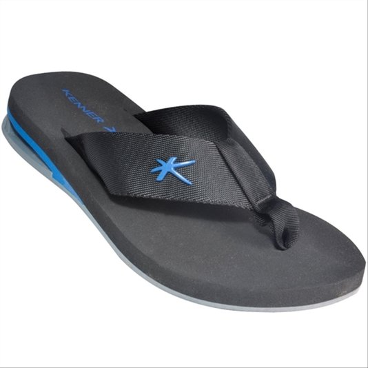 Chinelo Kenner AMP Turbo K - Preto/Azul