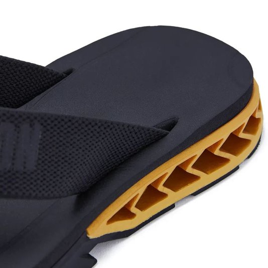 Chinelo Masculino Kenner Rakka L7 - Preto/Dourado