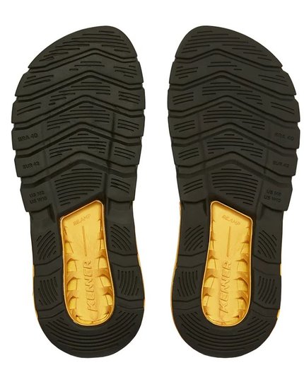 Chinelo Masculino Kenner Rakka L7 - Preto/Dourado