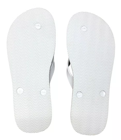 Chinelo Masculino Hurley Letters - Branco