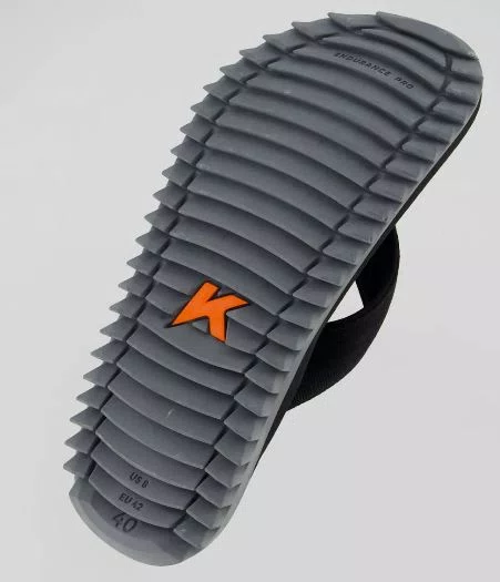 Chinelo Masculino Kenner Kivah - Cinza/Preto