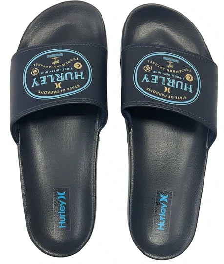 Chinelo Slide Masculino Hurley One E Only - Marinho