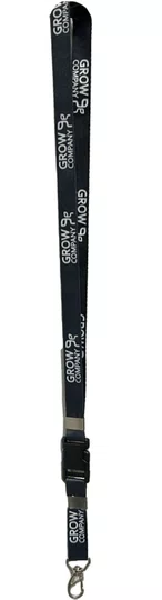 Cordão Chave Gow Logo Classico - Preto