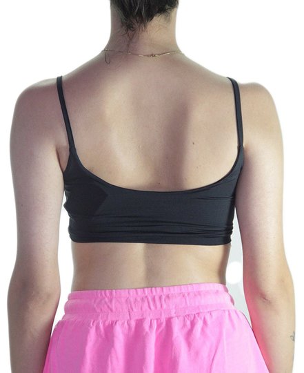Cropped Feminino Santta Maré Lycra - Preto