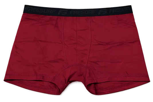Cueca Boxer Freesurf Diver Kit 2 - Bordo/Preto