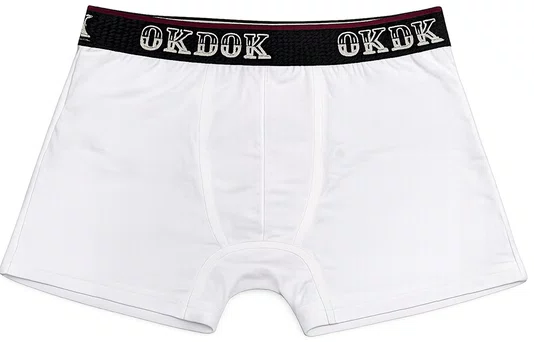 Cueca Boxer OkDok Madrugada - Branco