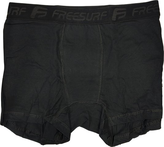 Cueca Freesurf Boxer Kit 2 Peças Diver - Preto e Marrom
