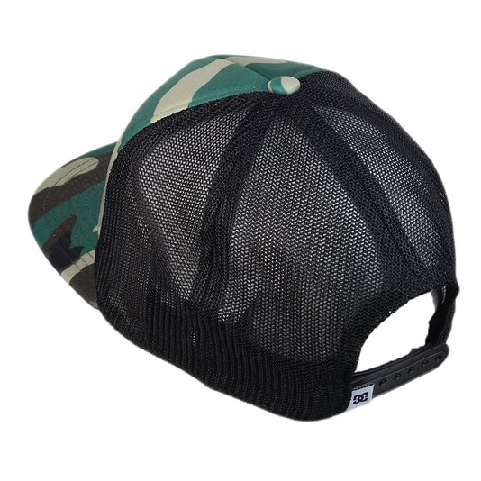 Boné Masculino DC Balderson Snap Back Aba Reta - Camuflado/Preto