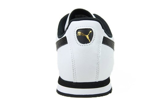 Tênis Masculino Puma Roma Basic - White/Black