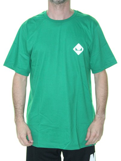 Camiseta Masculina Session Loguinho Discreto Manga Curta - Verde