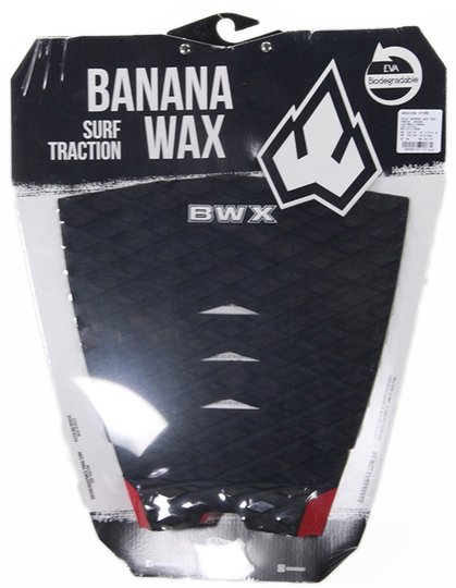Deck Banana Wax BWX Freza MOD05 - Preto/Vermelho
