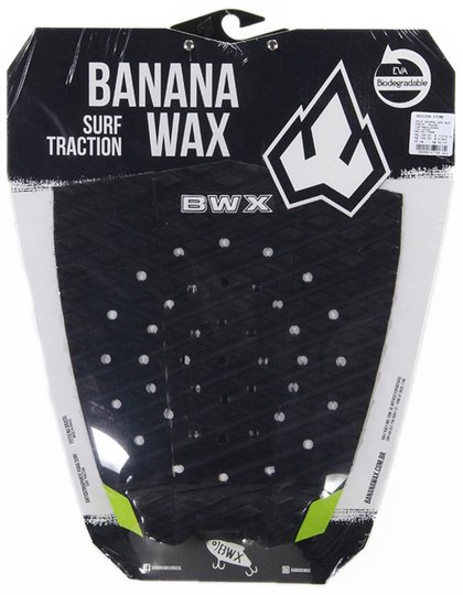Deck Banana Wax BWX Freza MOD08 - Preto/Amarelo