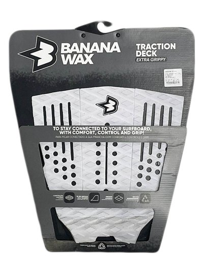 Deck Banana Wax Lines Traction - Branco