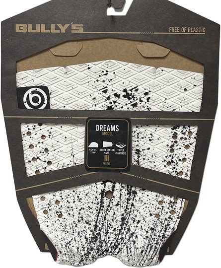 Deck para Prancha de Surf Bullys Dreams Square Systen 3M - Branco
