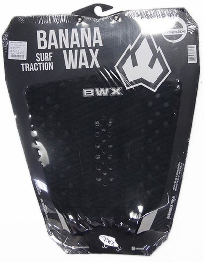 Deck para Prancha de Surf Banana Wax BWX - Preto/Branco