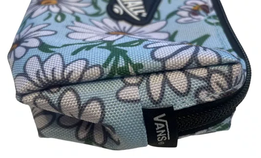 Estojo Vans Old Skool Pencil - Azul Floral