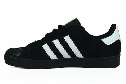Tênis Masculino Adidas Superstar Vulc ADV - Black/White