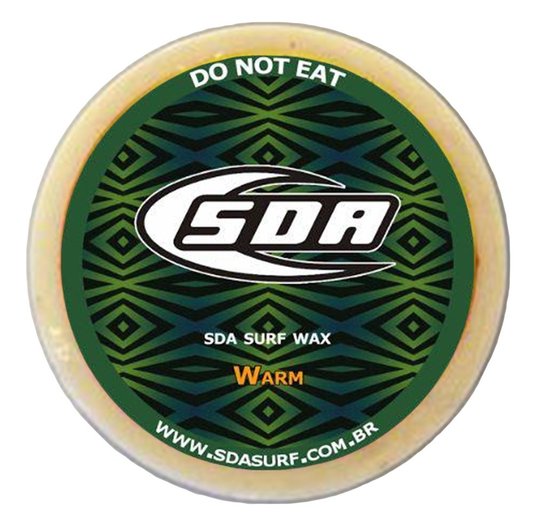Parafina para Surf SDA Wax Warn - Verde