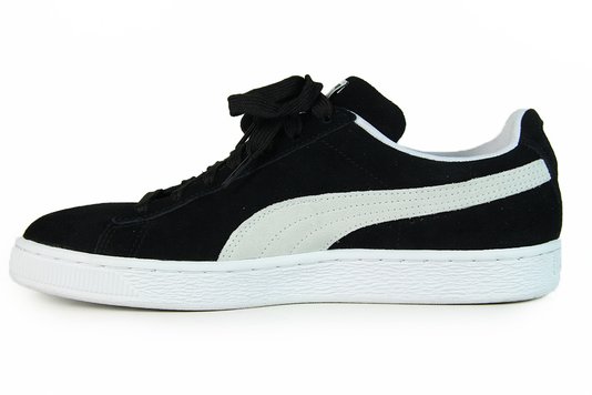 Tênis Masculino Puma Suede Classic - Black/White